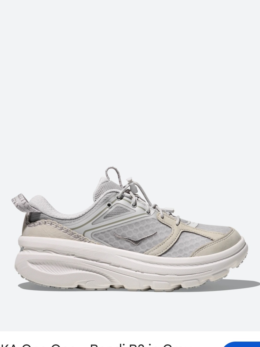 Hoka Bondi B3 changed laces to black